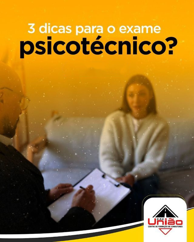 3 dicas pra o exame psicotécnico 
